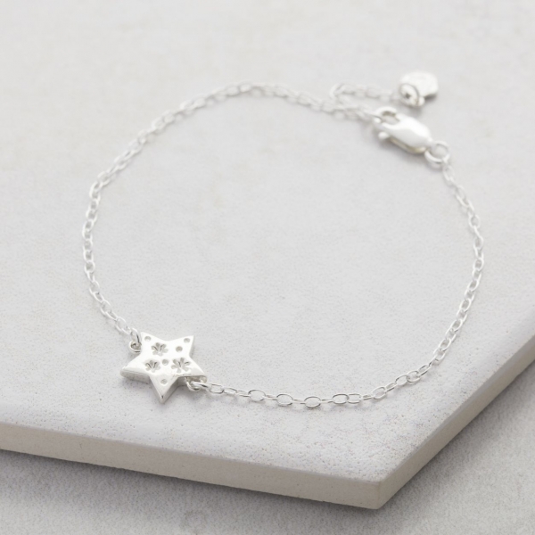 Silver All My Stars Anklet | Under the Rose